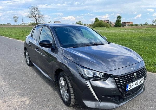 Peugeot 208 cena 55600 przebieg: 47000, rok produkcji 2023 z Września małe 172